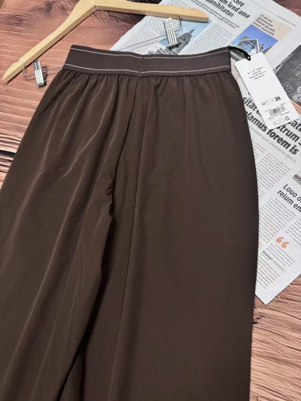 Brand New ALO Yoga Straight Leg Trousers, Coffee Brown🤲🤎Regular 30 inches - Picture 6 of 7